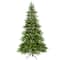 7.5ft. Pre-Lit Festive Fern Artificial Christmas Tree, Clear Lights